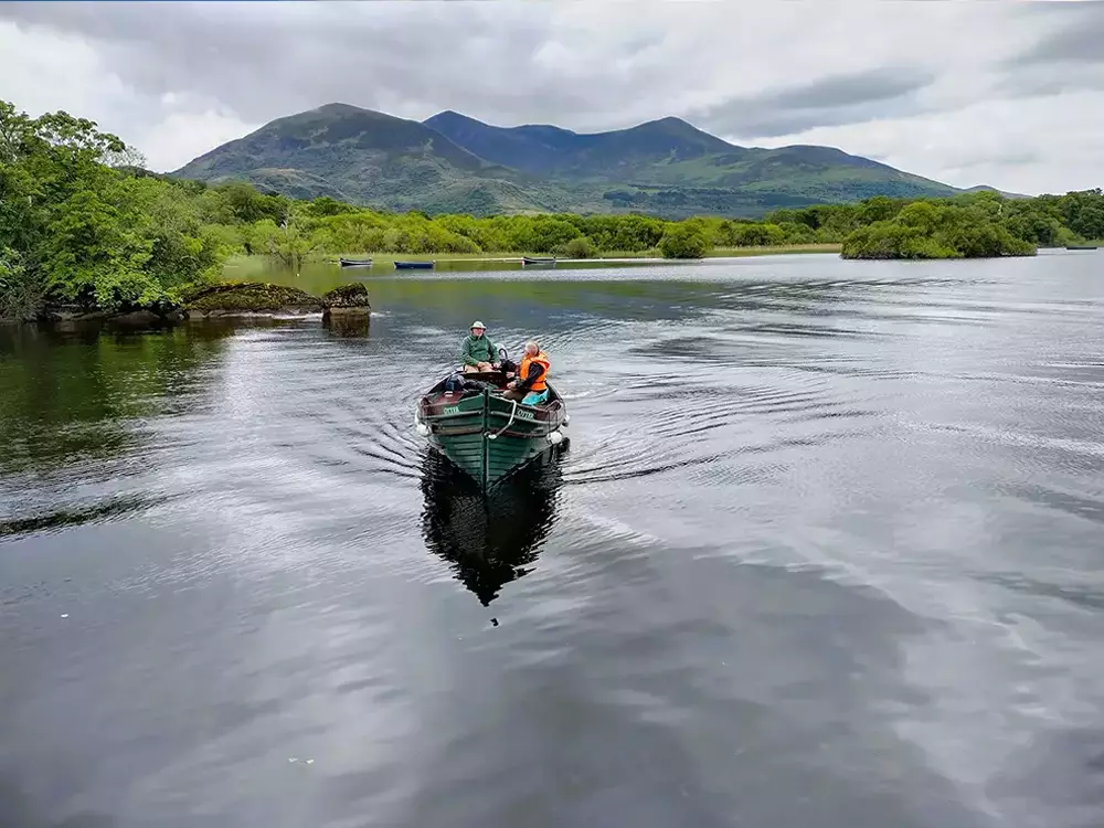 Boat trip at Lakes of Killarney