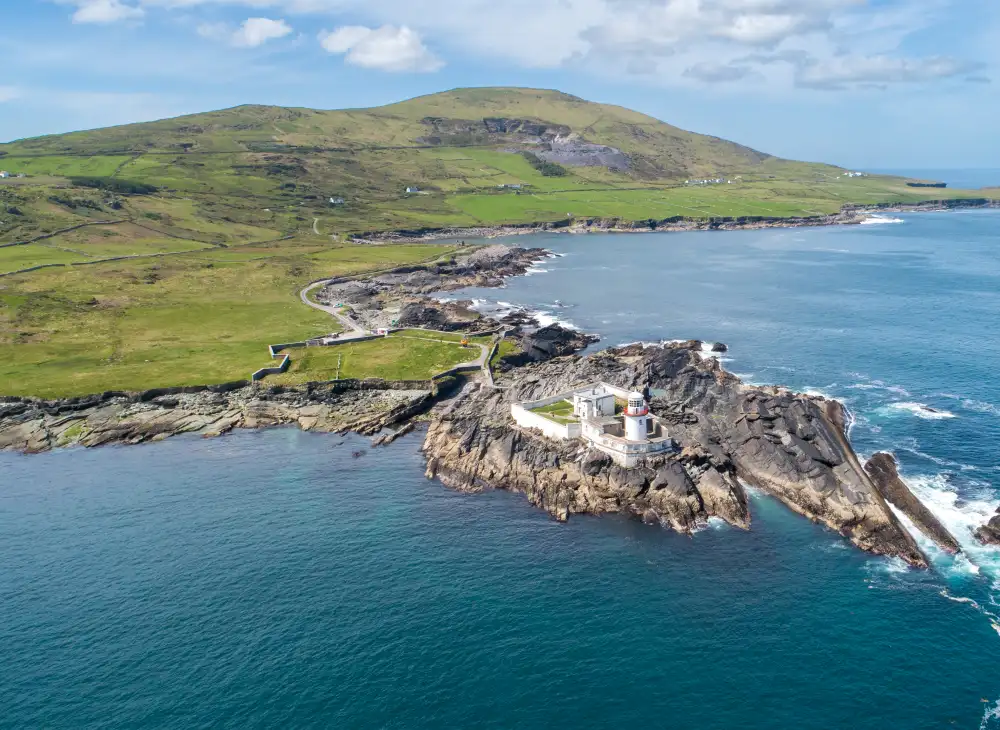 Beautiful View of Valentia Island Lighthouse