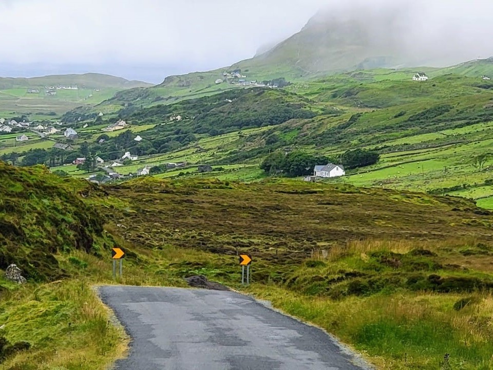Drive through county Donegal