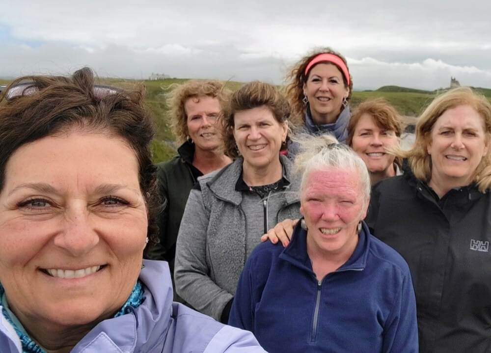 Melanie and friends exploring Ireland's Wild Atlantic Way