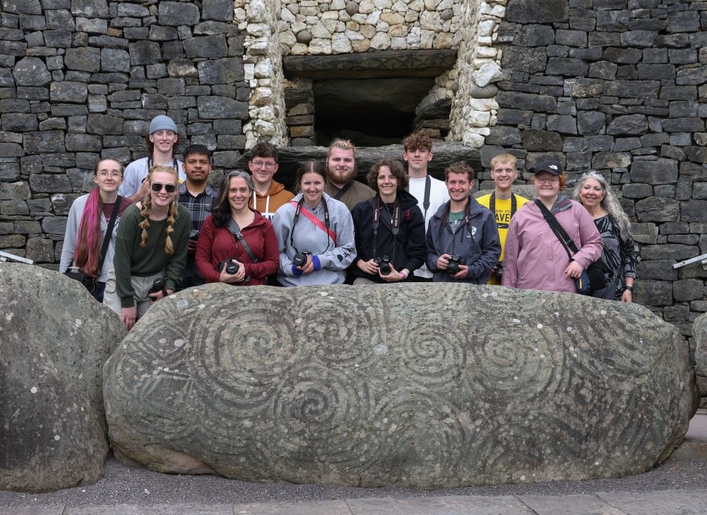 Photography Group at Newgrange Ireland